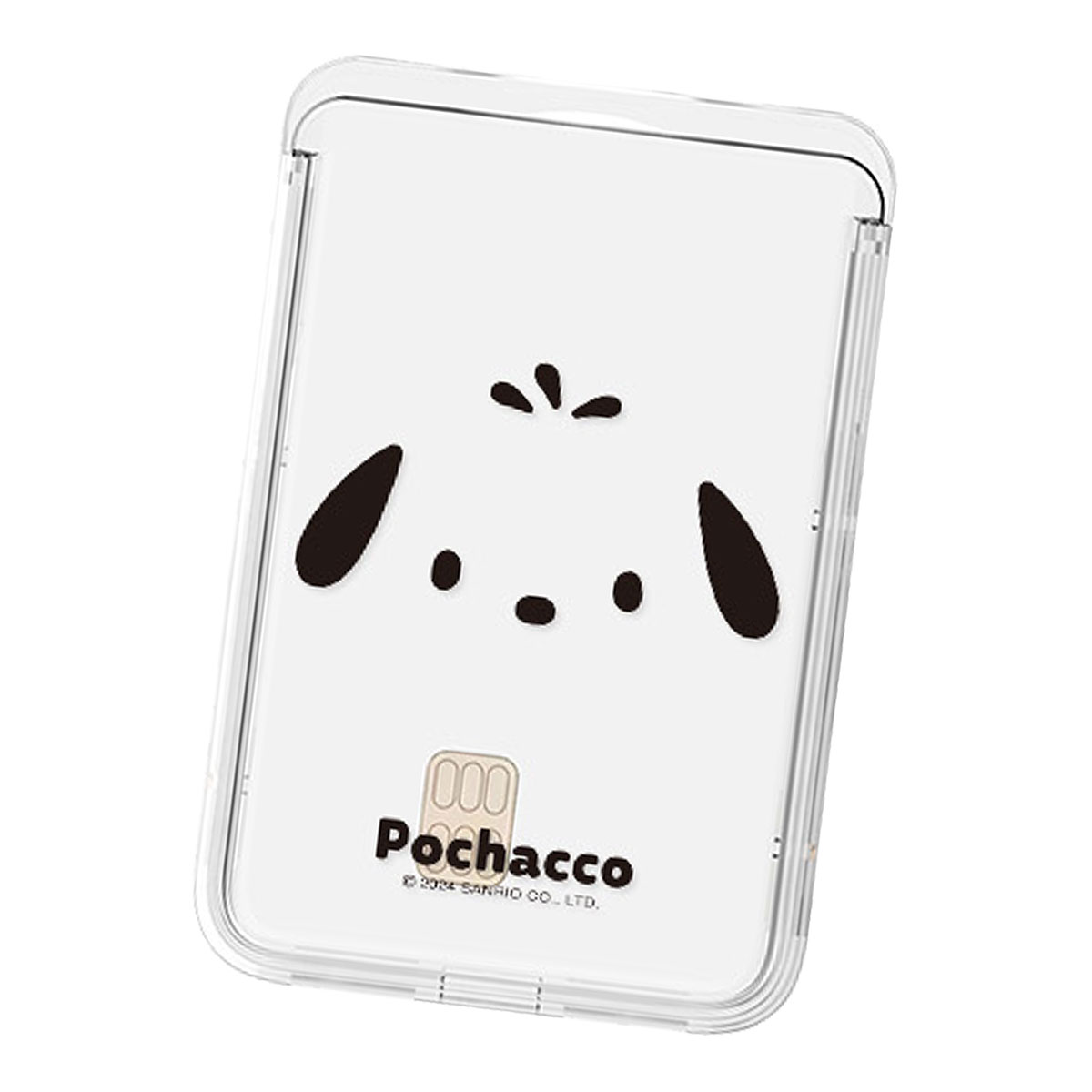 Sanrio Characters Face Clear MagSafe Slide Card Holder カードケース | sanrio | 01