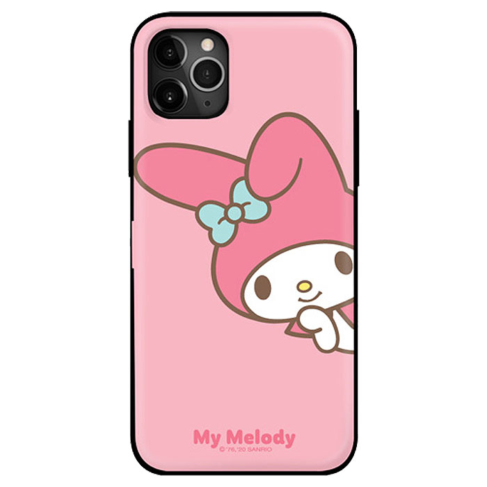 Sanrio Characters Arara Mirror Door Card Bumper ケース iPhone 15