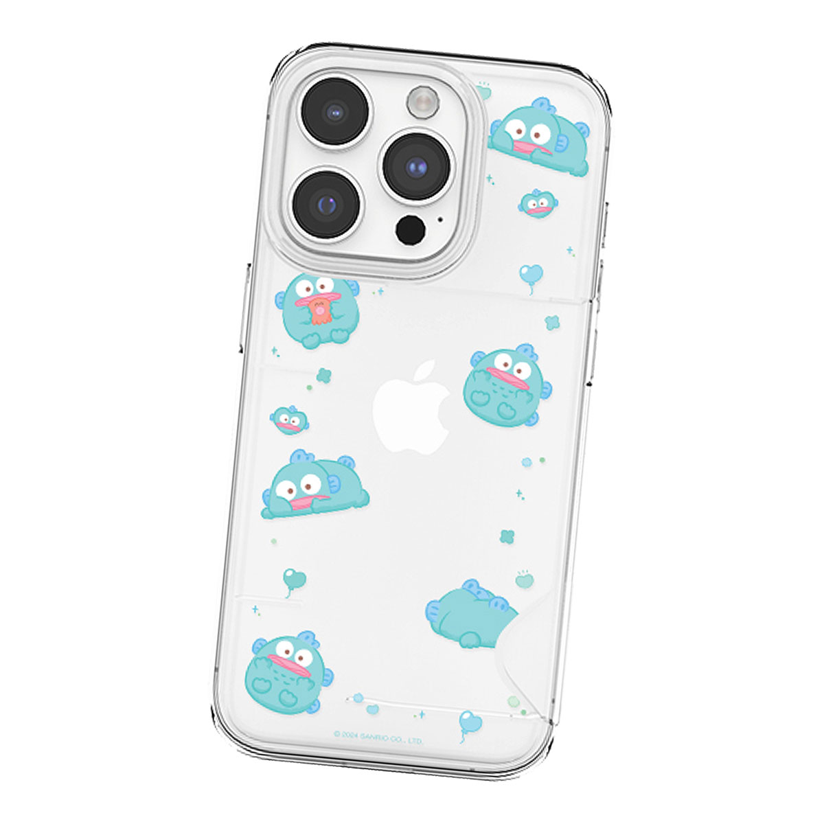 Sanrio Characters Funny Maru Circle Card Transparent Hard ケース iPhone 15 Plus Pro Max 14｜orionsys｜08