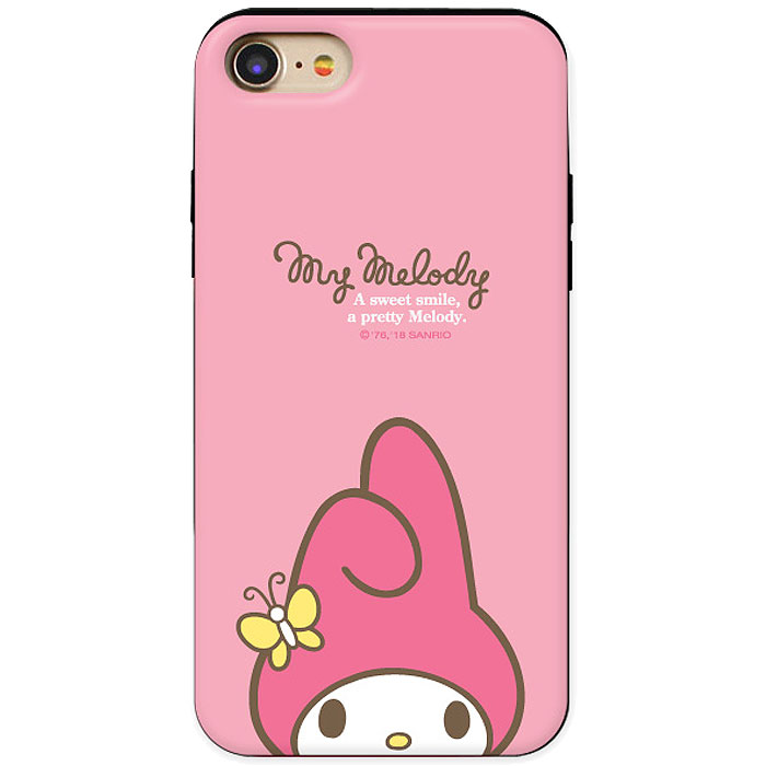 Sanrio Characters Half Slide Card Bumper ケース iPhone 15