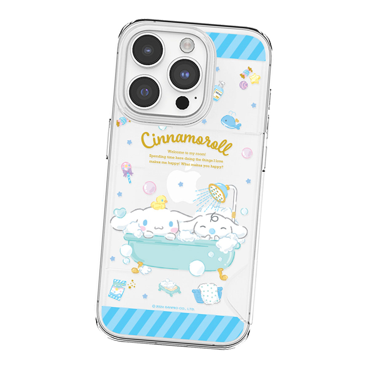 Sanrio Characters Happiness Room Card Transparent Hard ケース iPhone 15 Plus Pro Max 14｜orionsys｜05
