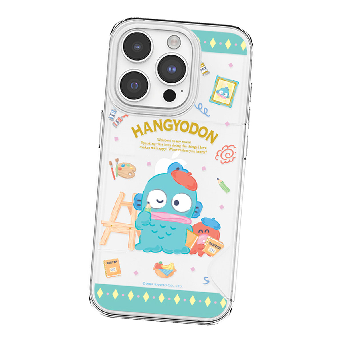 Sanrio Characters Happiness Room Card Transparent Hard ケース iPhone 15 Plus Pro Max 14｜orionsys｜11