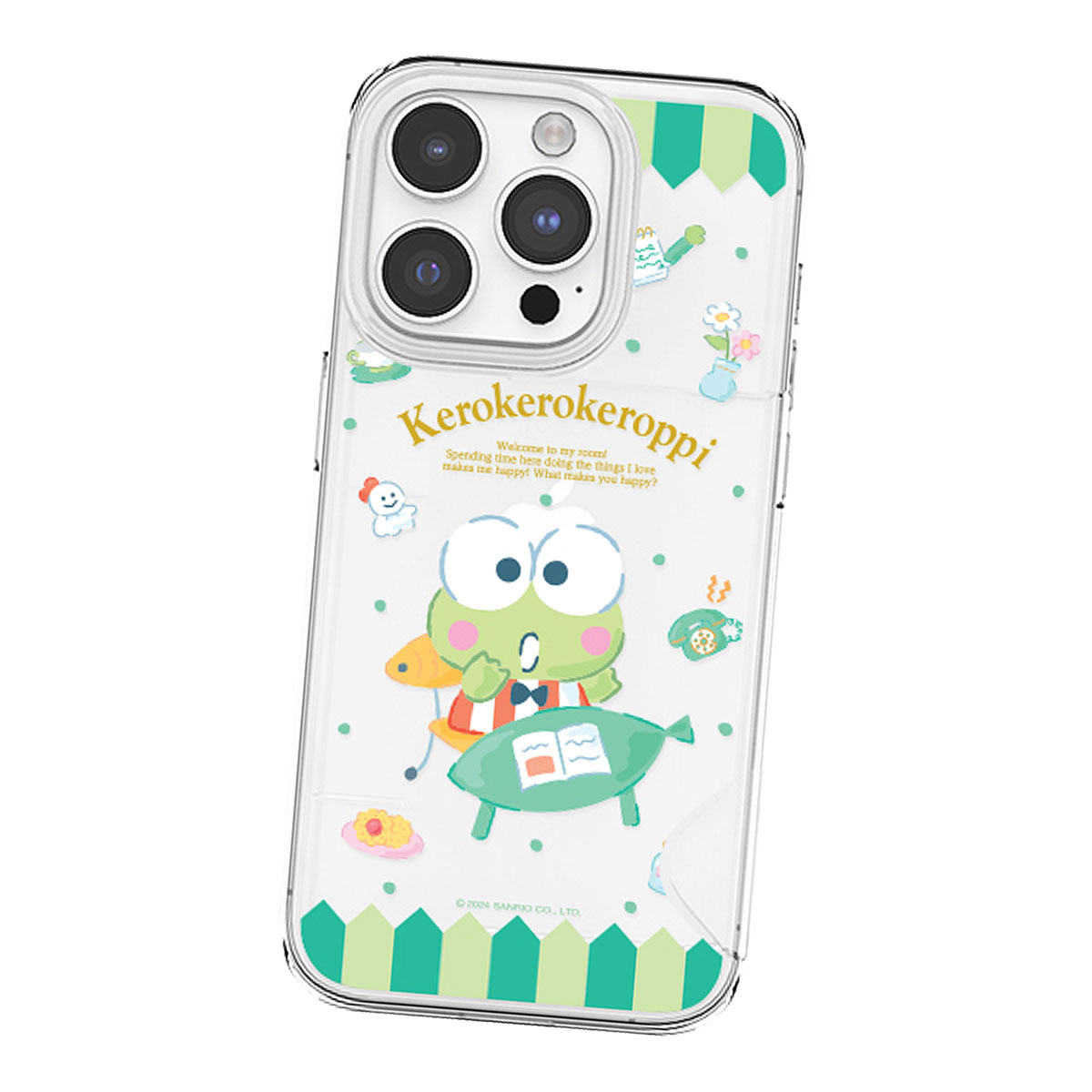 Sanrio Characters Happiness Room Card Transparent Hard ケース iPhone 15 Plus Pro Max 14｜orionsys｜08