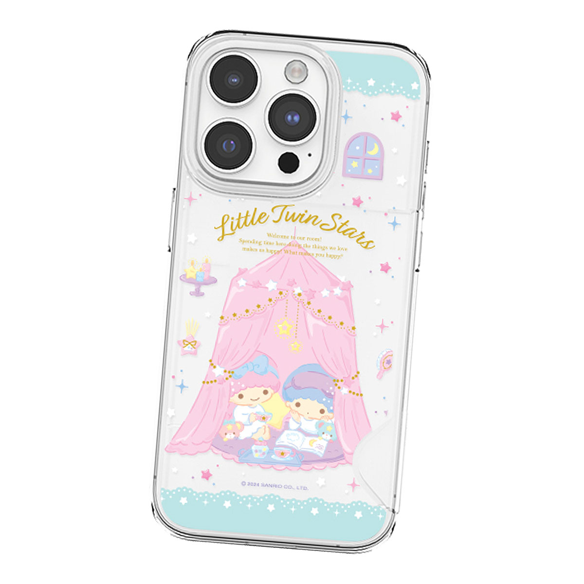Sanrio Characters Happiness Room Card Transparent Hard ケース iPhone 15 Plus Pro Max 14｜orionsys｜06