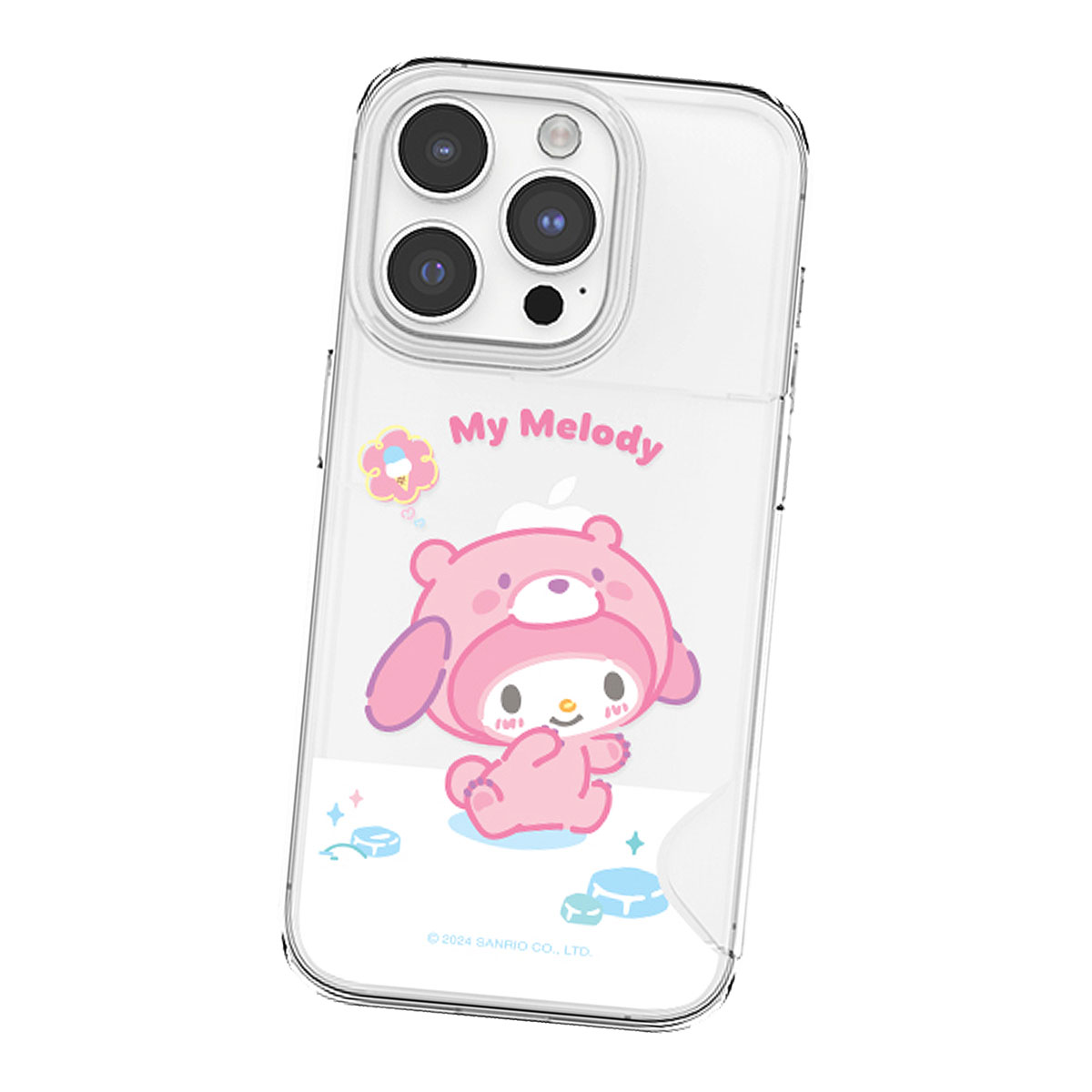 Sanrio Characters Ice Friends Card Transparent Hard ケース iPhone 15 Plus Pro Max 14｜orionsys｜04
