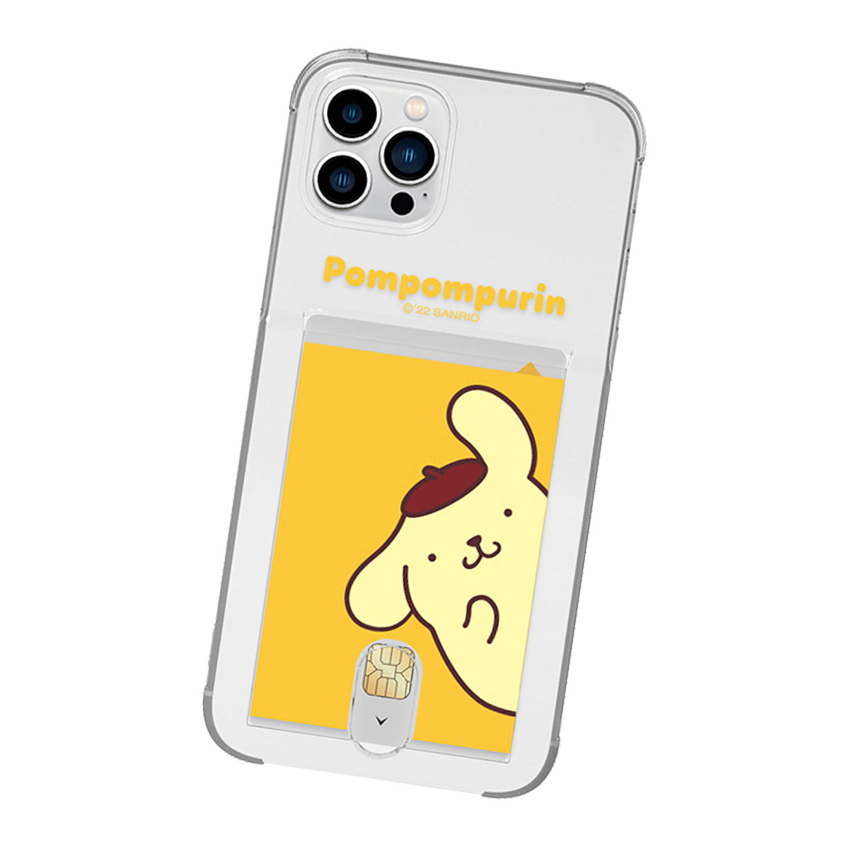 Sanrio Characters Yeopppaegom Clear Card Jelly ケース Galaxy S24 Ultra A54 5G S23 A53 S22 S21 + Note20 S20 Note10+ S10 Note9｜orionsys｜06