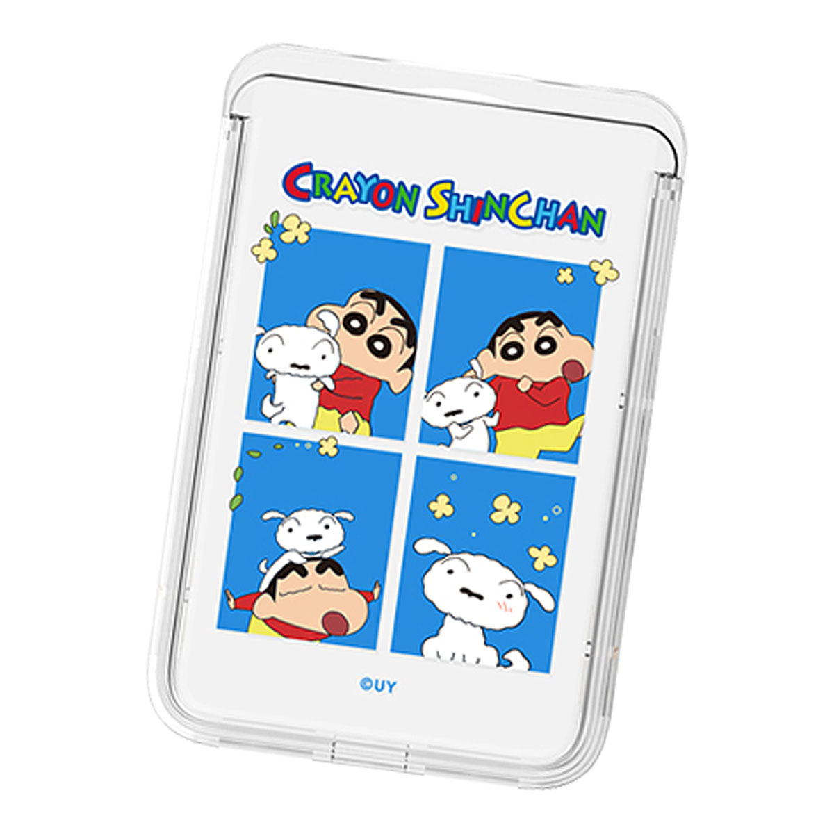 Crayon Shin-chan 4 Cuts Clear MagSafe Slide Card Case カードケース |  | 03