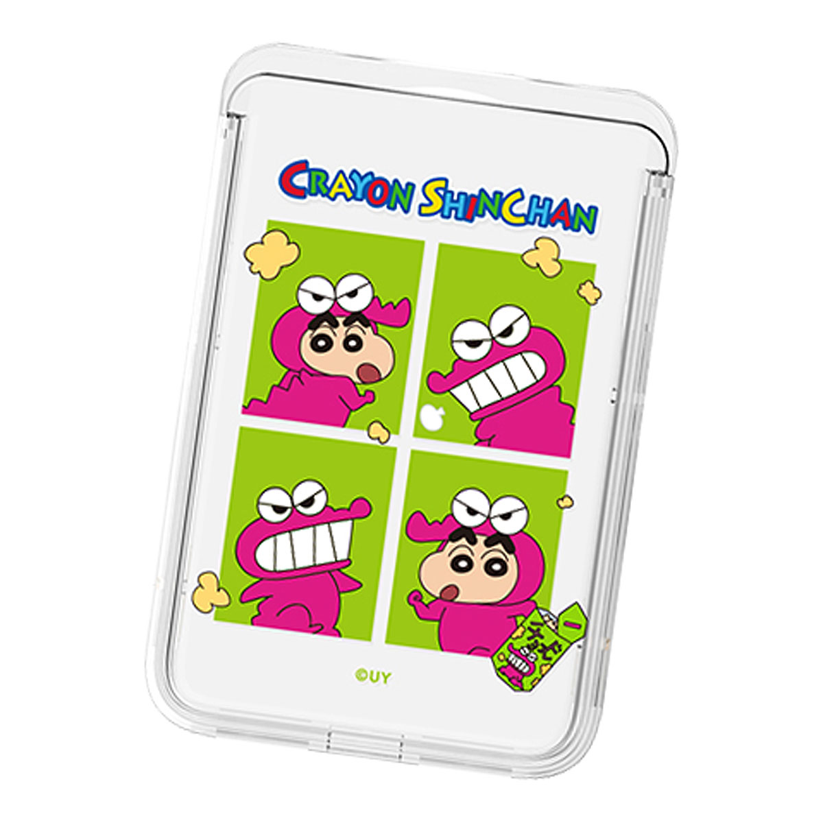 Crayon Shin-chan 4 Cuts Clear MagSafe Slide Card Case カードケース |  | 04