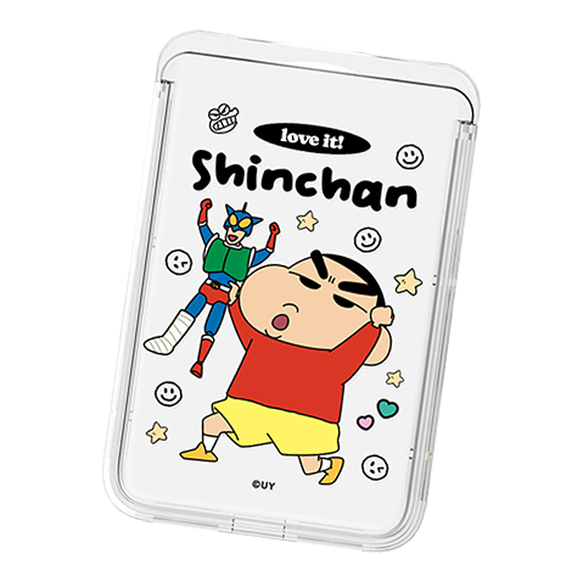 Crayon Shin-chan Love it! Clear MagSafe Slide Card Case カードケース |  | 05