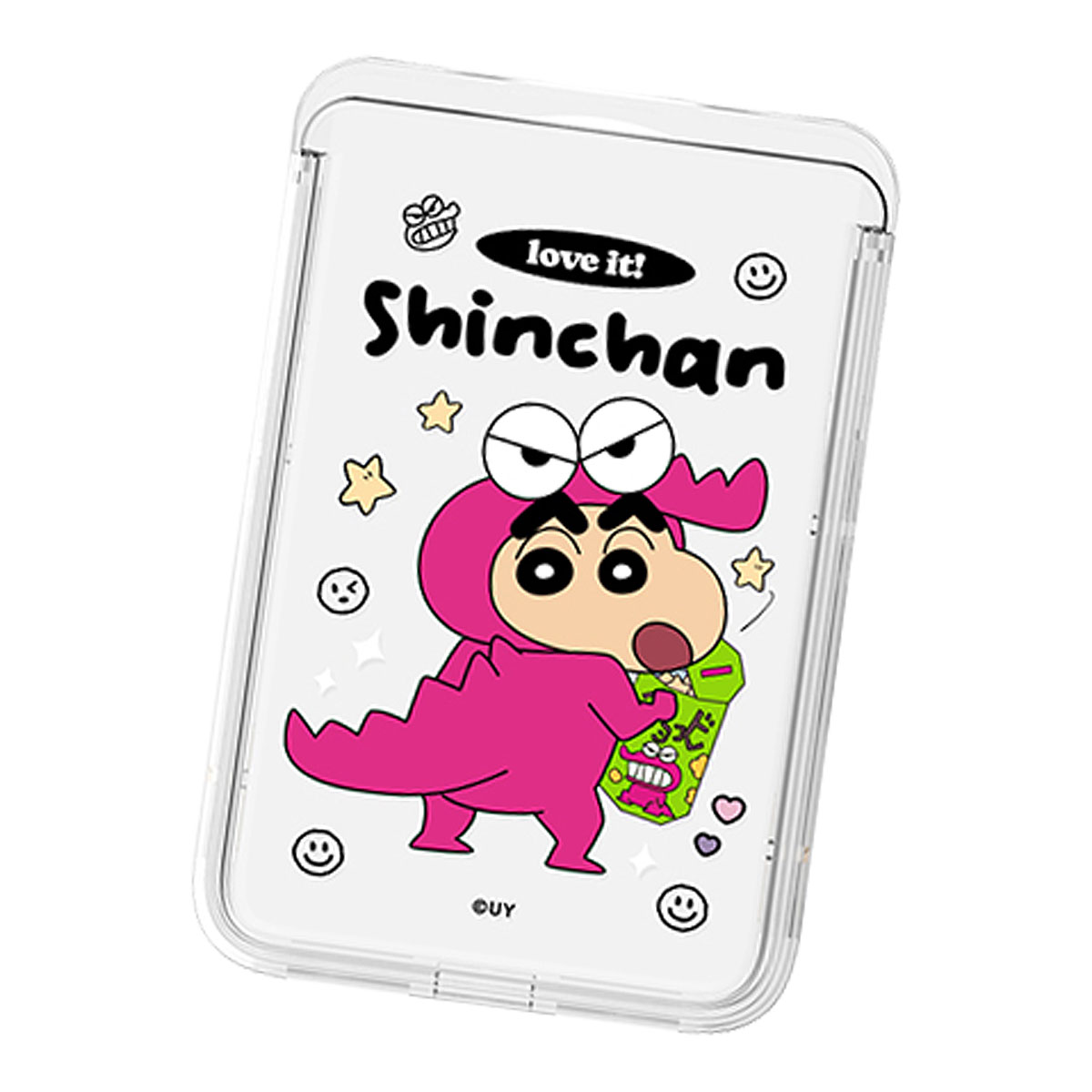 Crayon Shin-chan Love it! Clear MagSafe Slide Card Case カードケース |  | 03