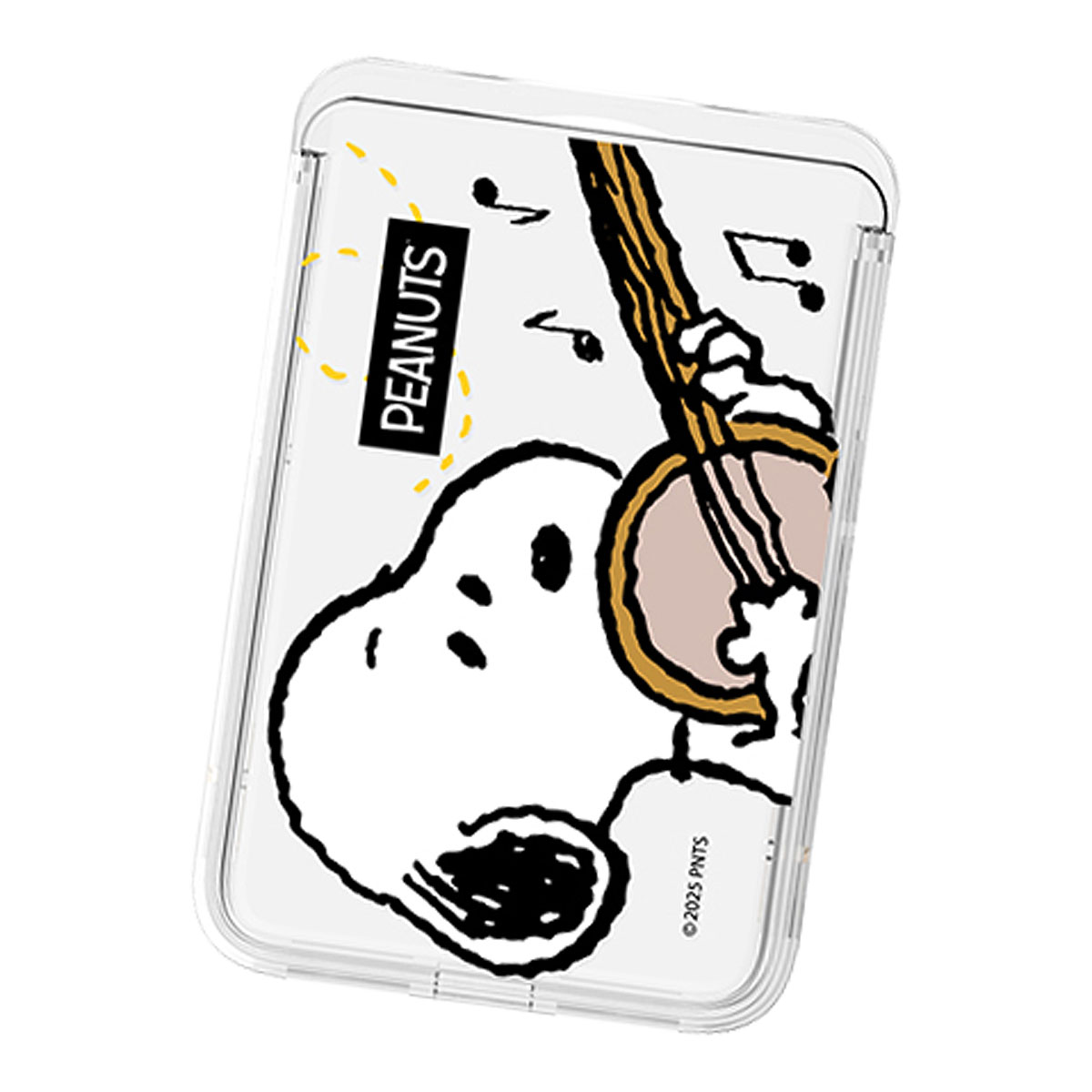 Snoopy Sing & Song Clear MagSafe Slide Card Case カードケース | SNOOPY | 03