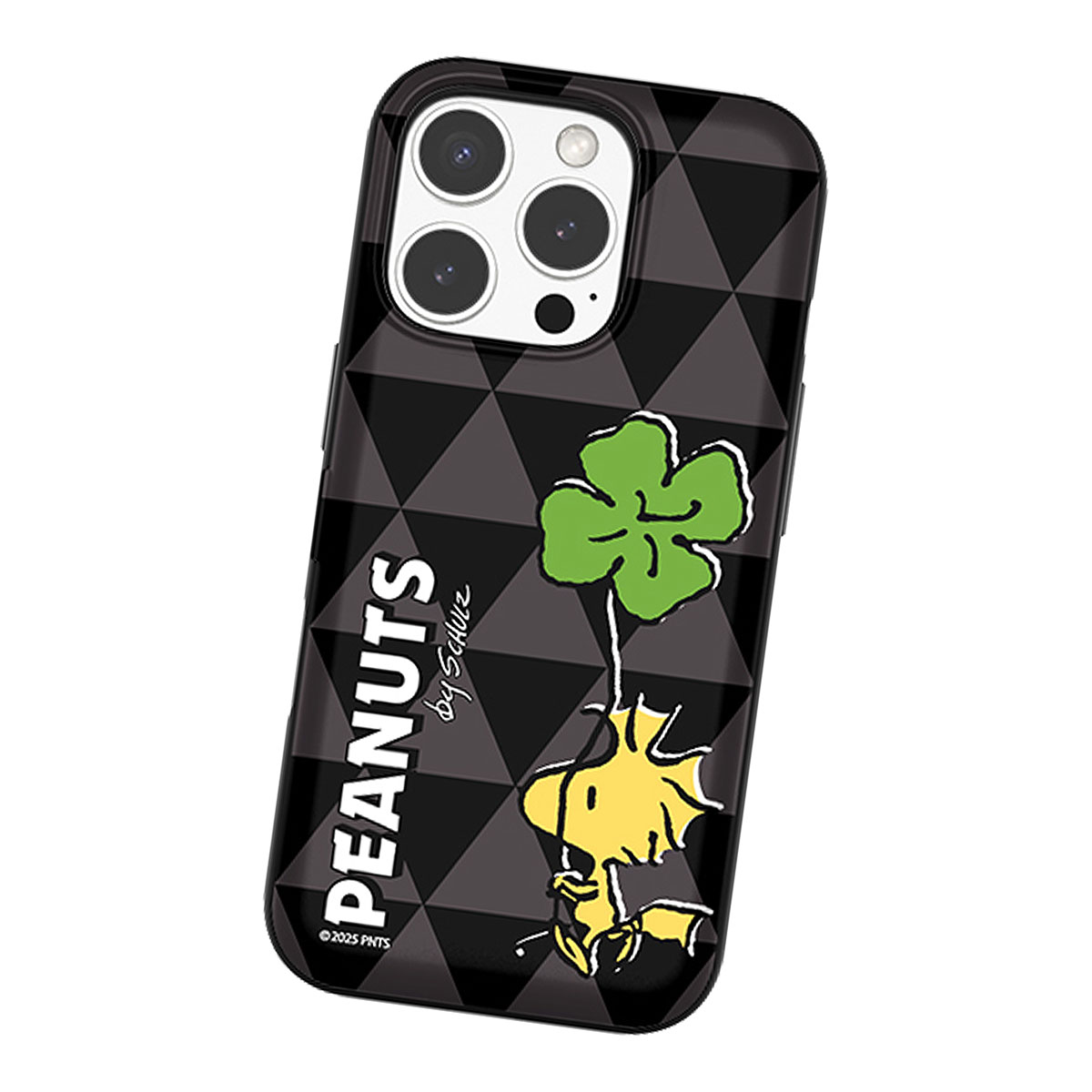Snoopy Friends Run Pattern Card Door Bumper ケース iPhone 16e 16 Plus Pro Max 15 14 SE3 13 mini 12 SE2 11 8 7 | SNOOPY | 06