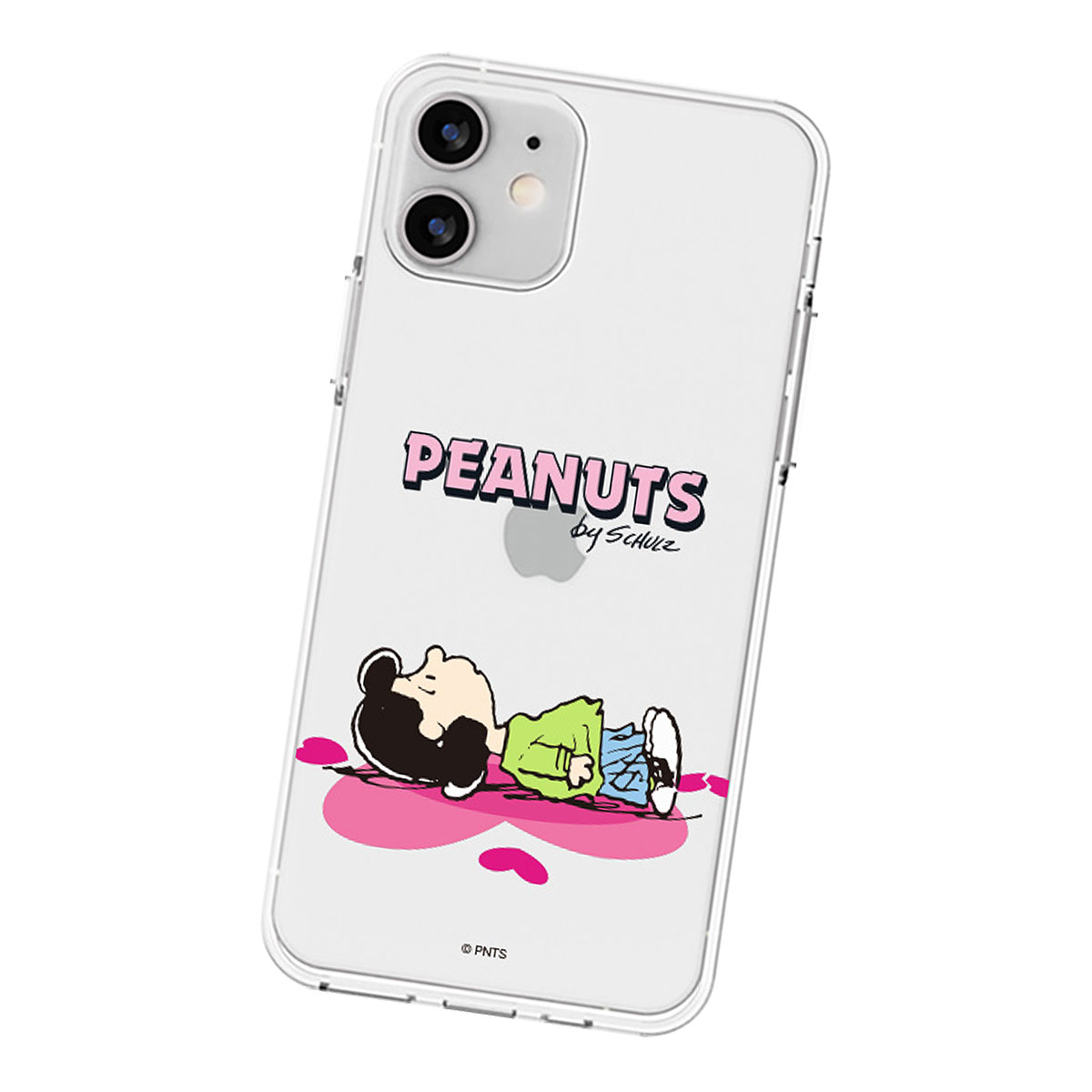 Snoopy Heart Breaker Clear Jelly ケース iPhone 15 Plus Pro Max 14 SE3 13 mini  12 SE2 11 XS XR X 8 7