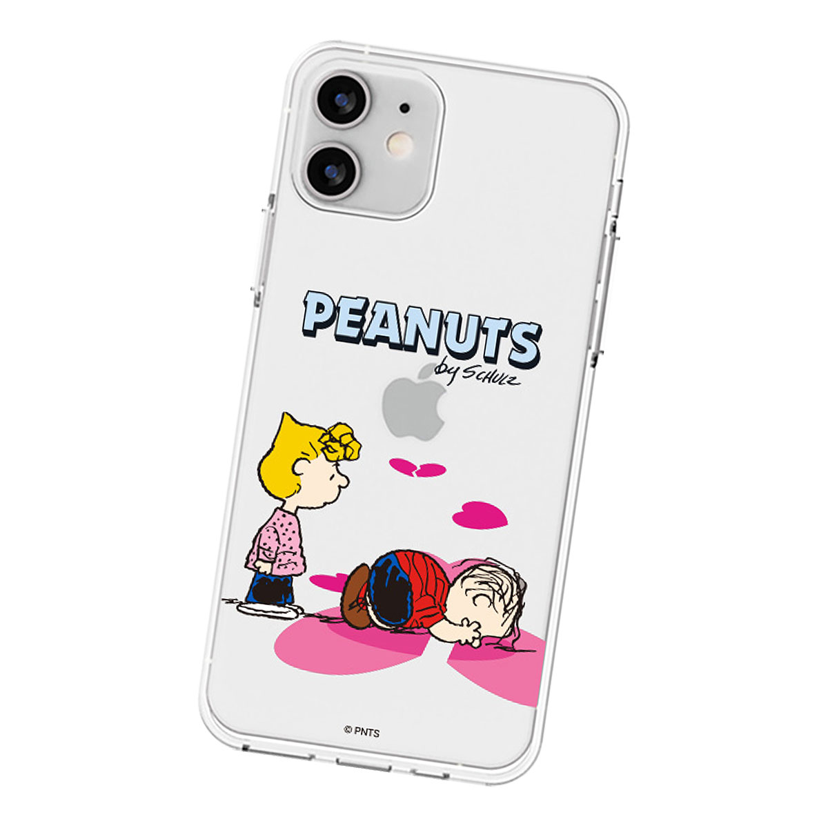 SNOOPY Snoopy Heart Breaker Clear Jelly ケース iPhone 16e 16
