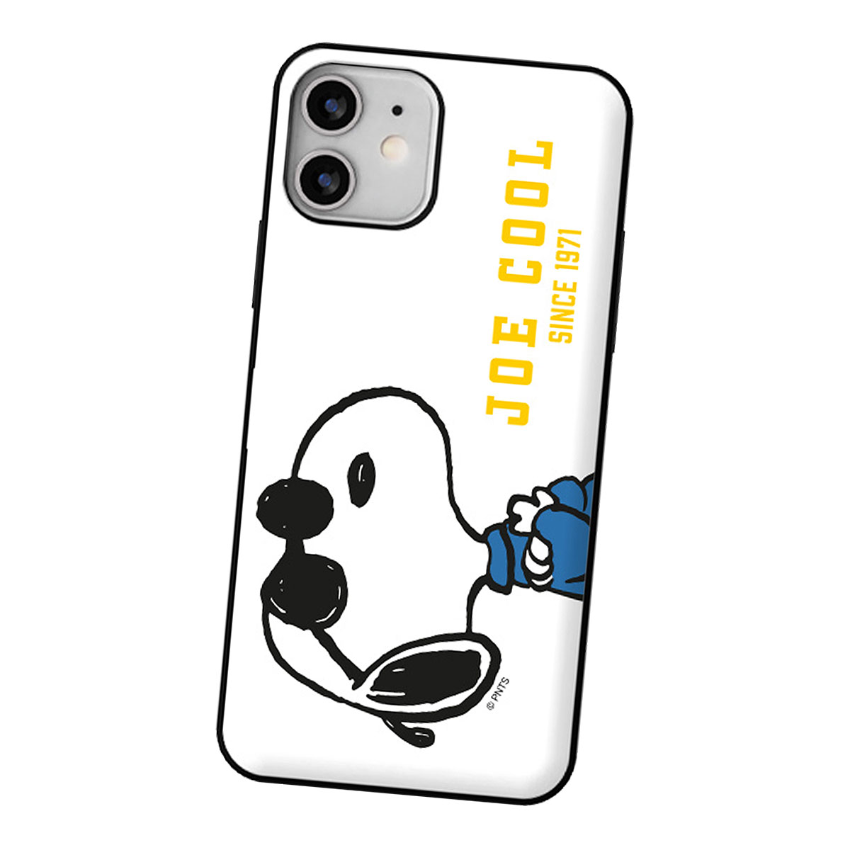 Snoopy Pose Card Door Bumper ケース iPhone 16e 16 Plus Pro Max 15 14 SE3 13 mini 12 SE2 11 8 7 | SNOOPY | 01