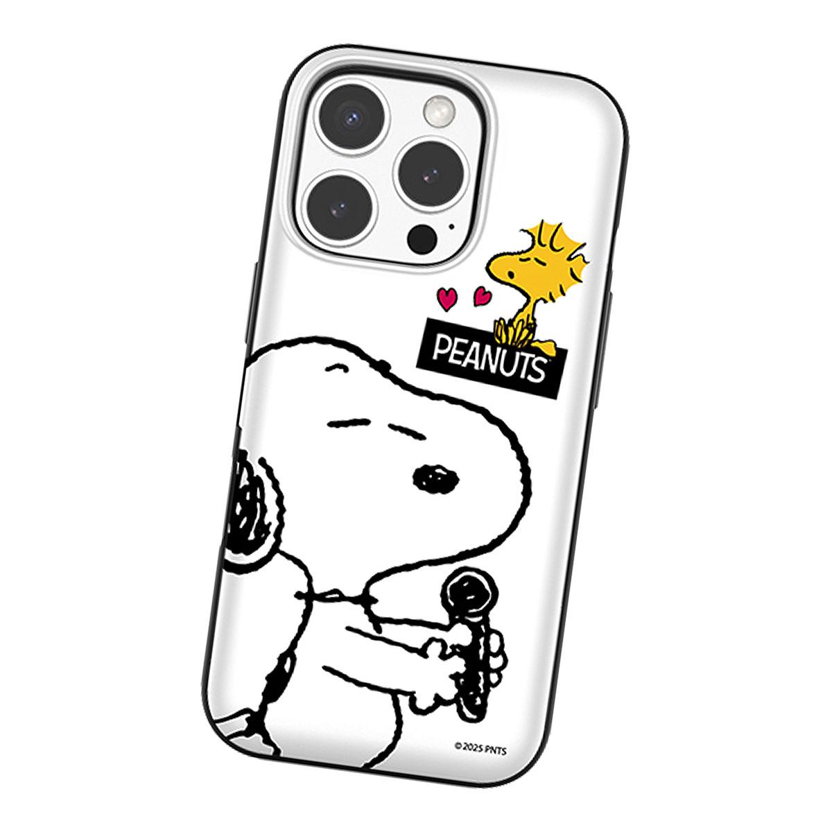 Snoopy Sing & Song Card Door Bumper ケース iPhone 16e 16 Plus Pro Max 15 14 SE3 13 mini 12 SE2 11 8 7 | SNOOPY | 04