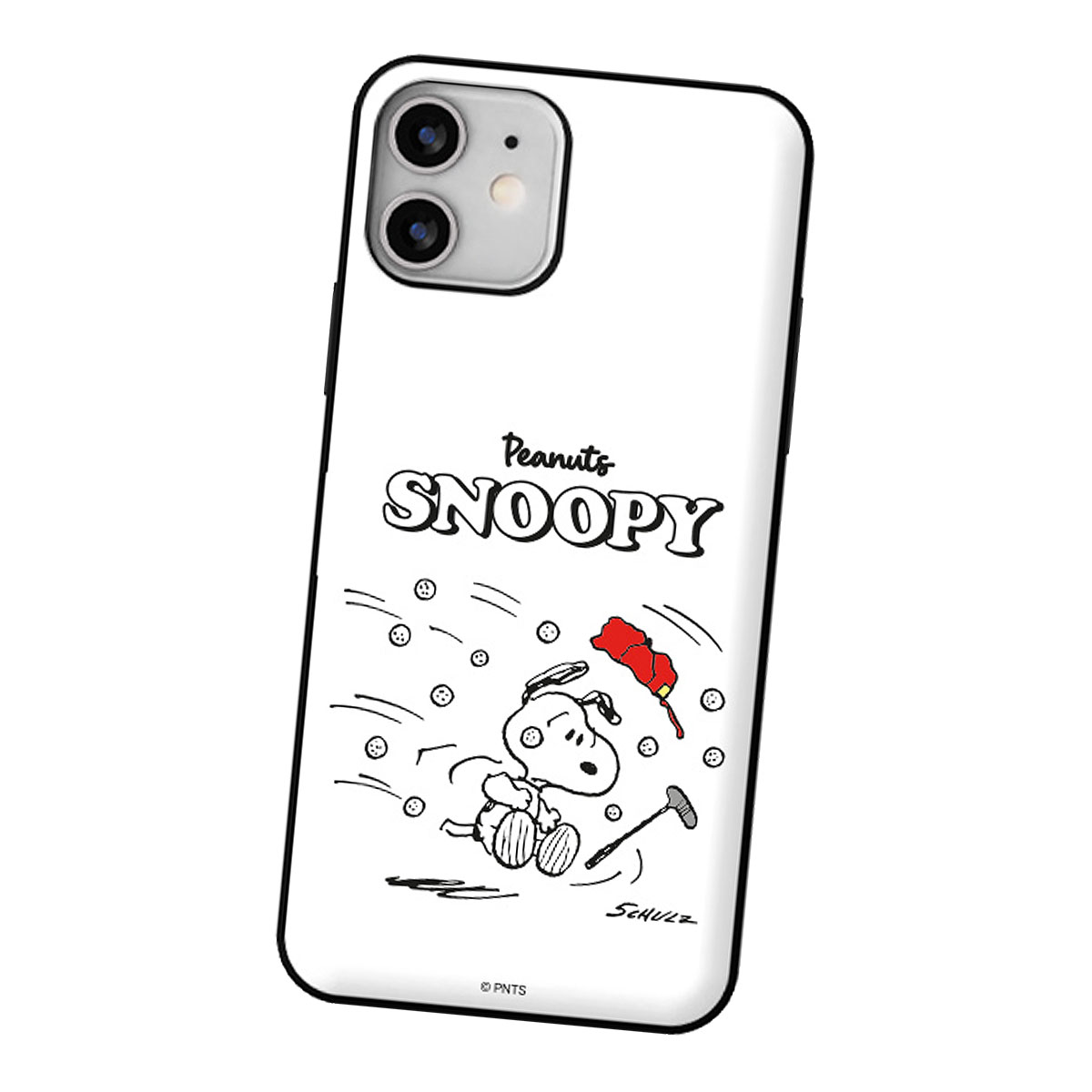 SNOOPY Snoopy Sports Card Door Bumper ケース iPhone 16e 16