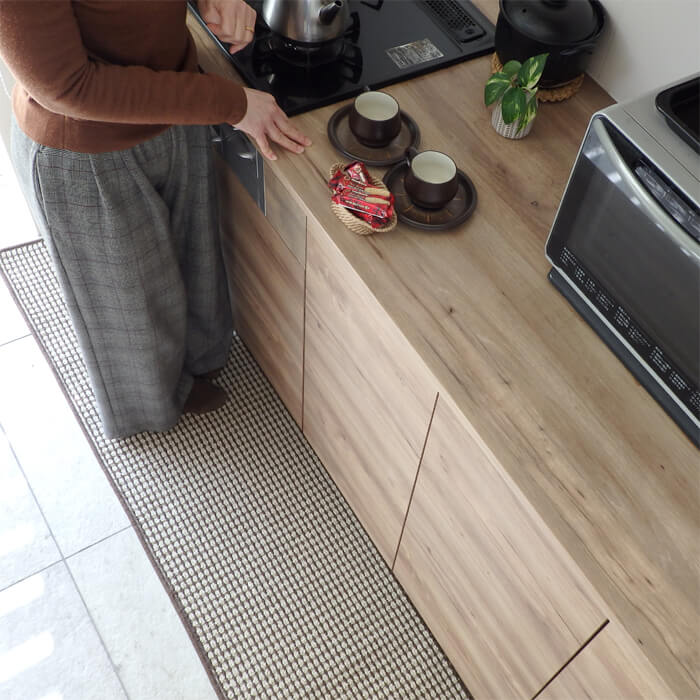 英国風サイズオーダーキッチンマット