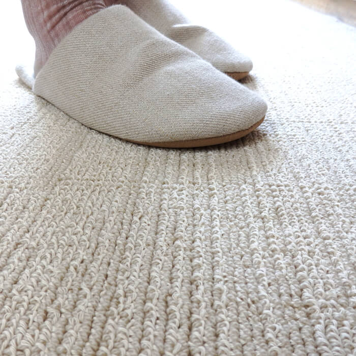 キッチンマットカーペット かすり 絣
