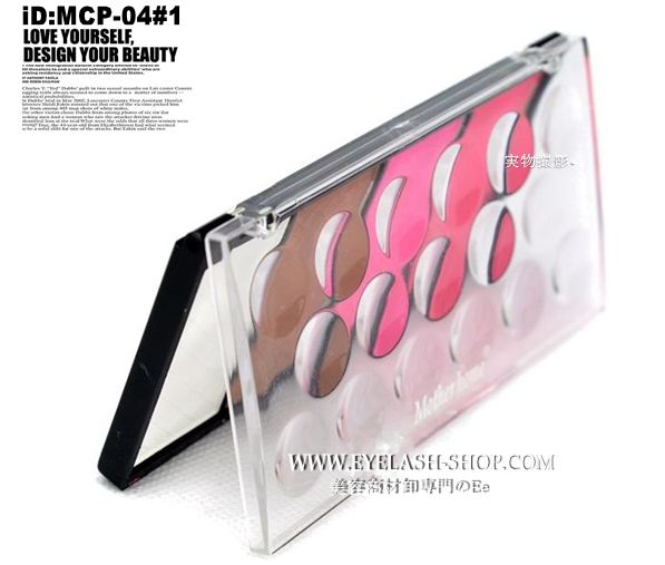 チークカラーパレット、プロ仕様メイクアップパレット4色 MCP-04#1