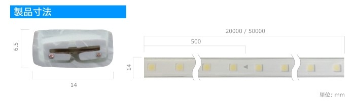 業務用 LED HVテープライト ELEGANT WHITEシリーズ 50m 100V 全2色 SMD5050型 店舗照明 ライン照明 間接照明 屋外  防雨 :TPW-50M-HV:卸団地 - 通販 - Yahoo!ショッピング