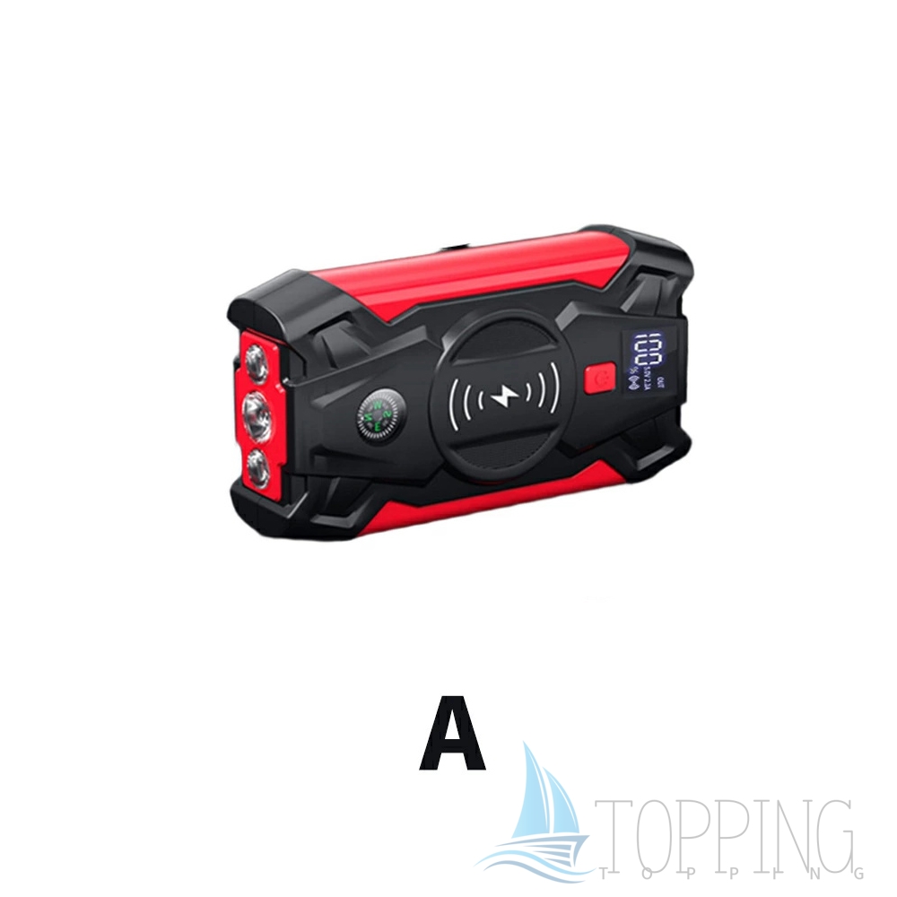 ジャンプスターター 緊急始動 12V ポータブル電源 車用品 39800mAh 大容量 バッテリー上がり モバイルブースター ピーク800A 安全  防災対策_1