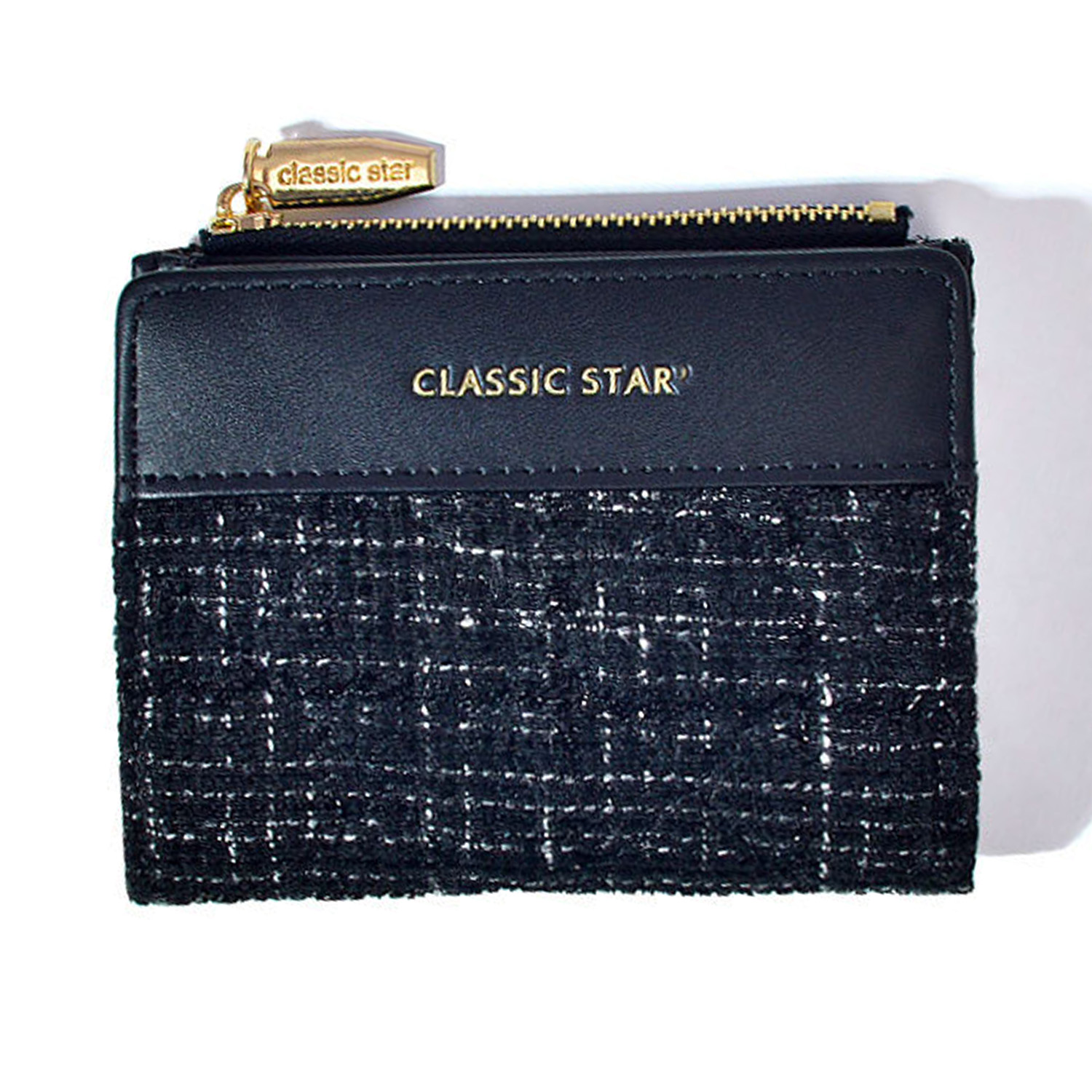 ツイード　ミニバック　ミニウォレット 2つ折りツイードミニウォレット L0676 | Little fleur リトルフルール