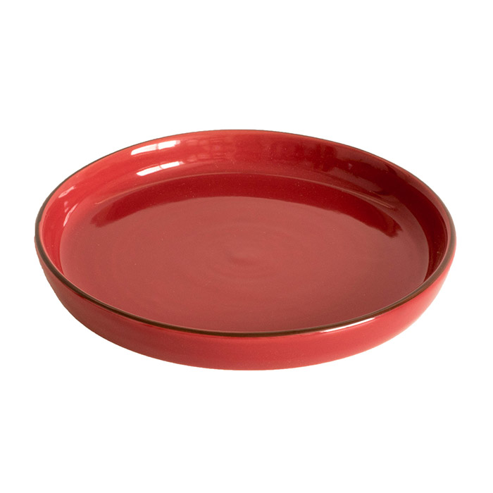 小皿　赤 日本製 プレート 皿 カラーミニプレート 食器 おしゃれ 食洗機対応