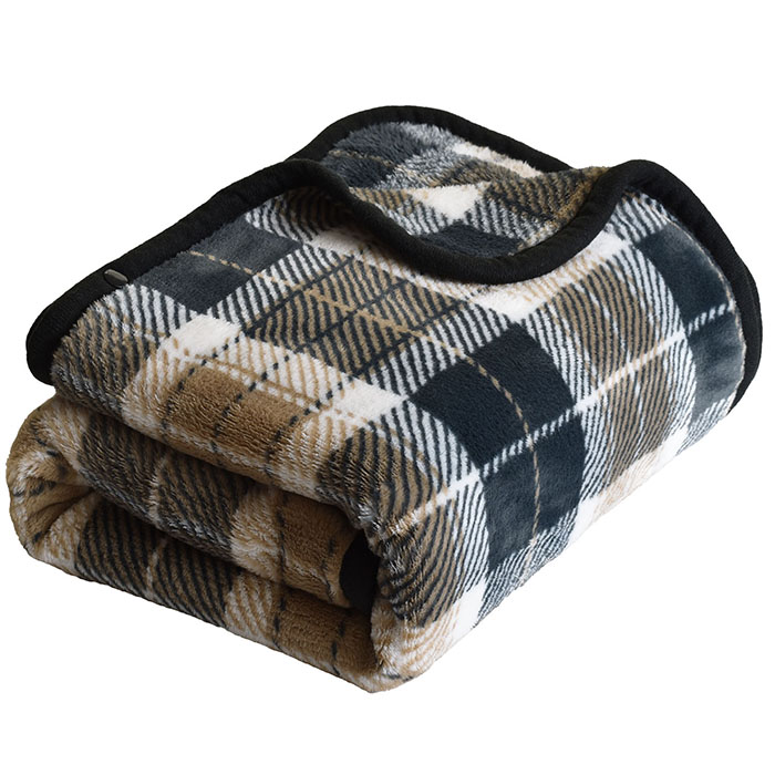 ひざ掛け 大判 ミルクマイヤー ブランケット 80×135cm 膝掛け おしゃれ