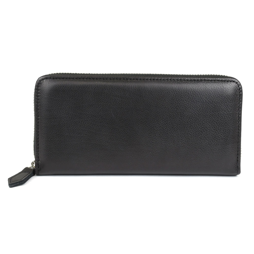 ラウンドファスナー長財布 長財布 ベビーカーフ ユニセックス 大容量