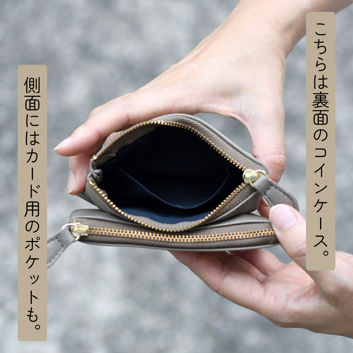 ミニ財布 Word Wallet ポーチ SiiLo シーロ 日本製 本革 財布 キー