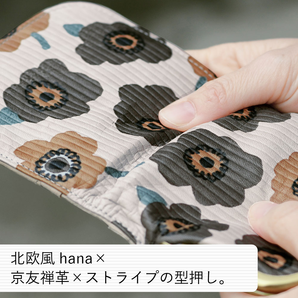 ANTI FORME DESIGN 二つ折り財布 京友禅 レディース がま口 日本