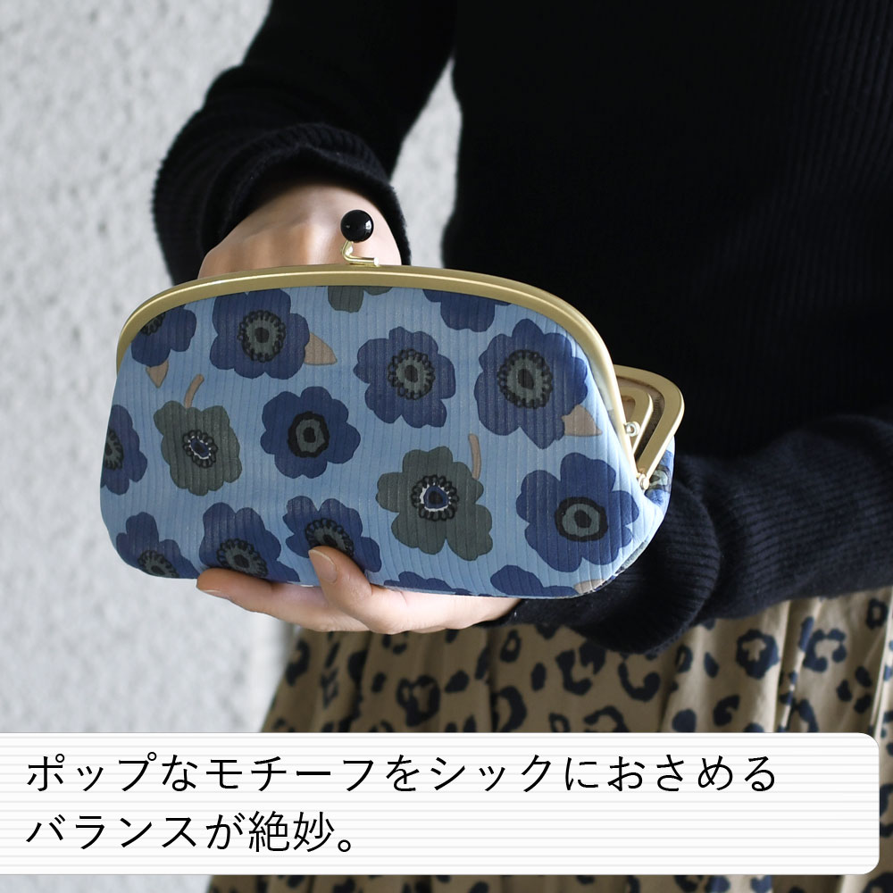 ANTI FORME DESIGN がま口長財布 京友禅 レディース 親子