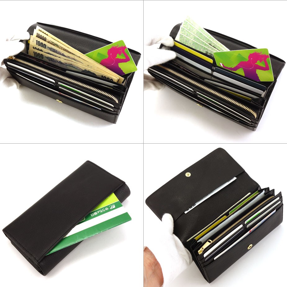 BAGGY'S ANNEX（バギーズ アネックス） 長財布 かぶせ蓋 フラップ