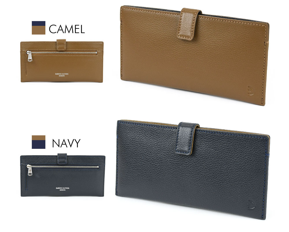 BAGGY PORT 長財布 フラグメントケース メンズ 本革 エンボス