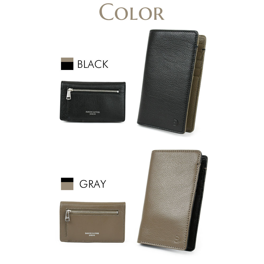 BAGGY PORT 二つ折り財布 縦型 縦長 フラグメントケース メンズ