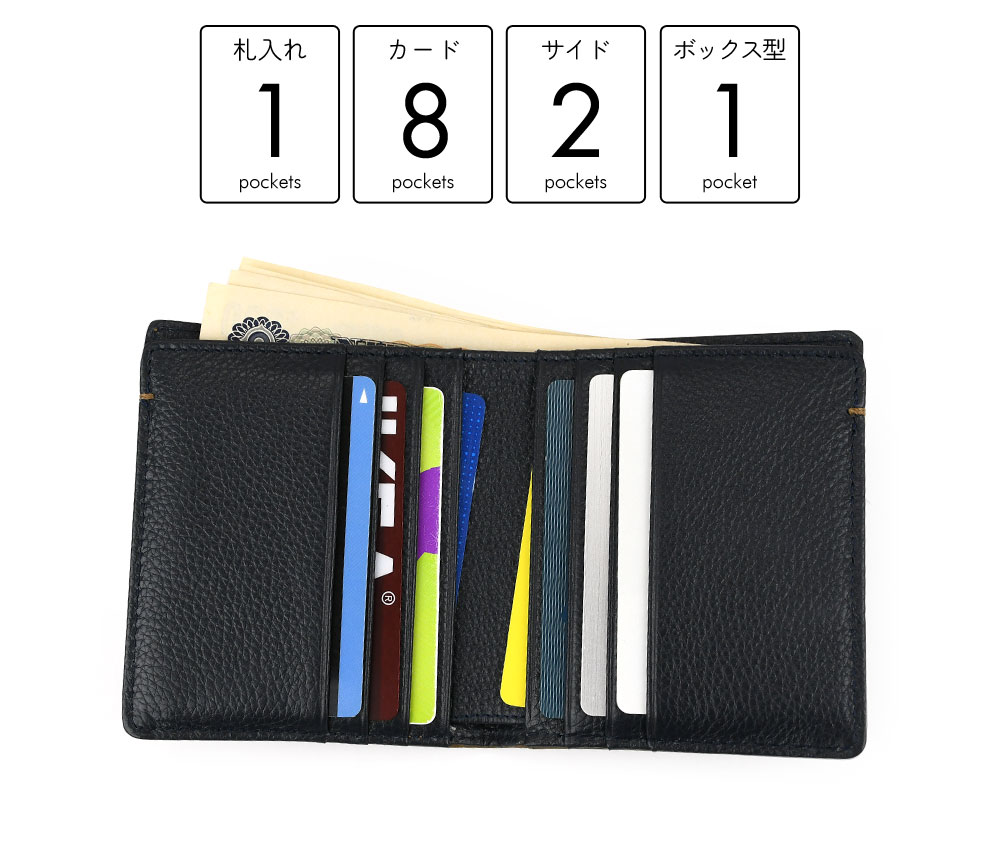 BAGGY PORT（バギーポート） 二つ折り財布 ミニ財布 コンパクト