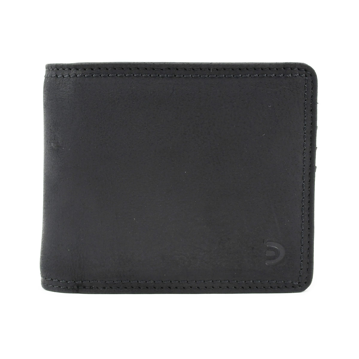 二つ折り財布 ハーフウォレット BOX型小銭入れ クーズー 本革 財布