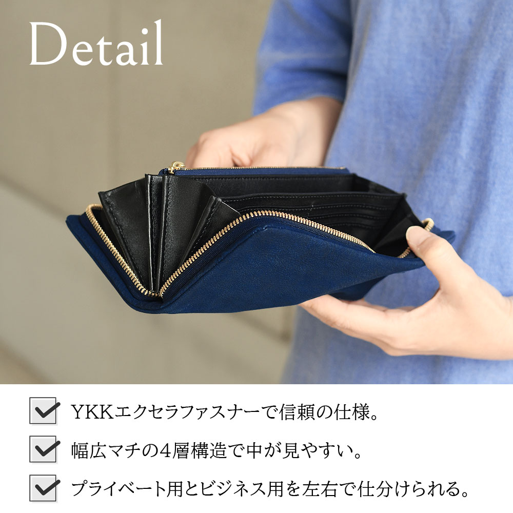 BAGGY PORT（バギーポート） 長財布 ラウンドファスナー 大容量 カード