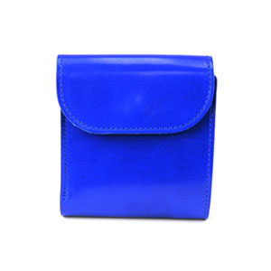 メンズ 二つ折り財布 牛革 小銭入れ付き フラップ Hecho a mano 日本製