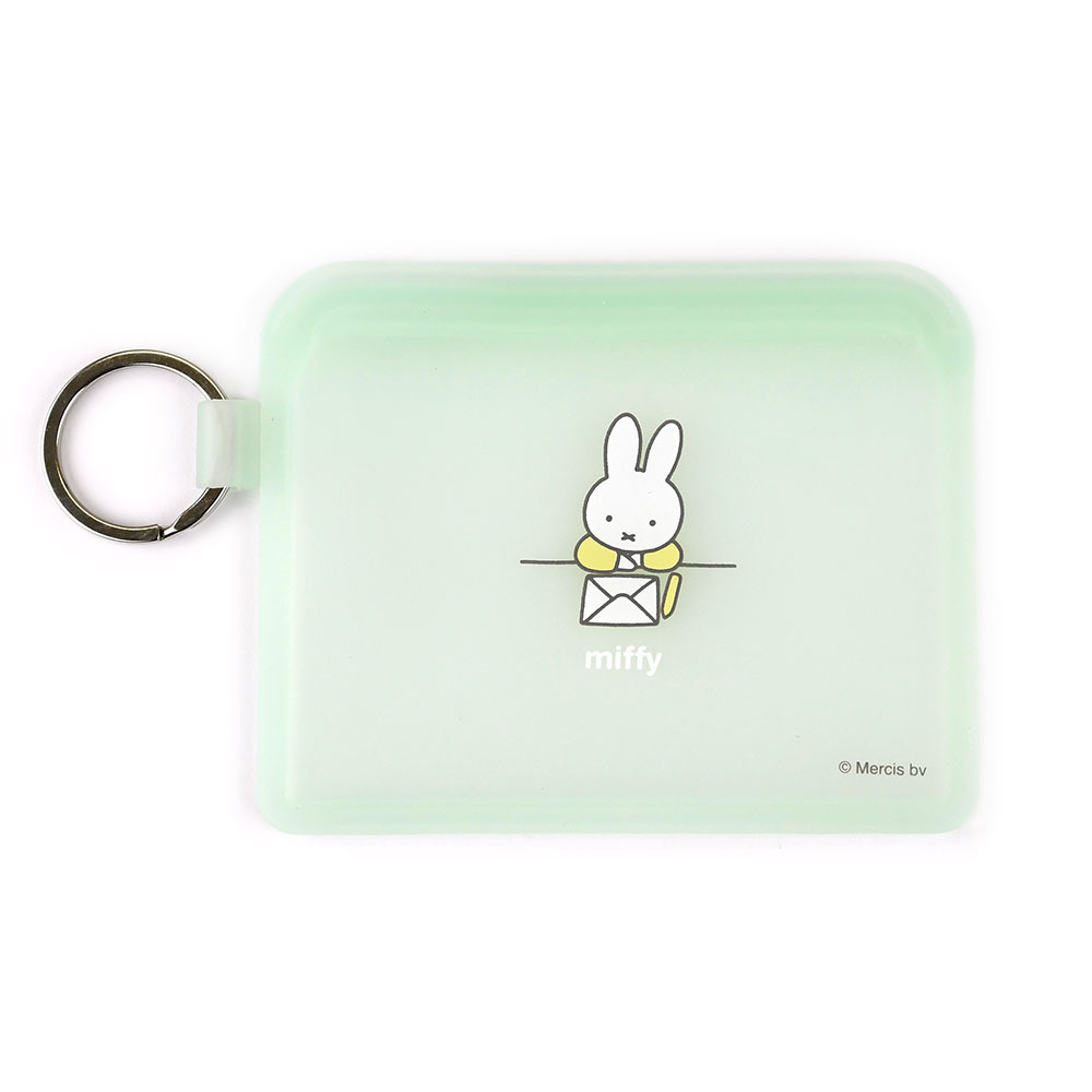 p+g design シリコン ミニポーチ フラッポ ミッフィー ピージー