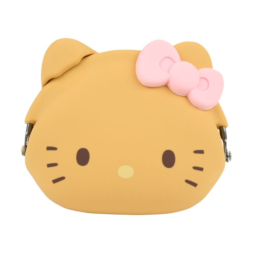 p+g design キティちゃん 小銭入れ コインケース シリコン がま口 mimi POCHI HELLO KITTY ミミポチハローキティ ポチ  日焼けキティ : おさいふやさん - 通販 - Yahoo!ショッピング