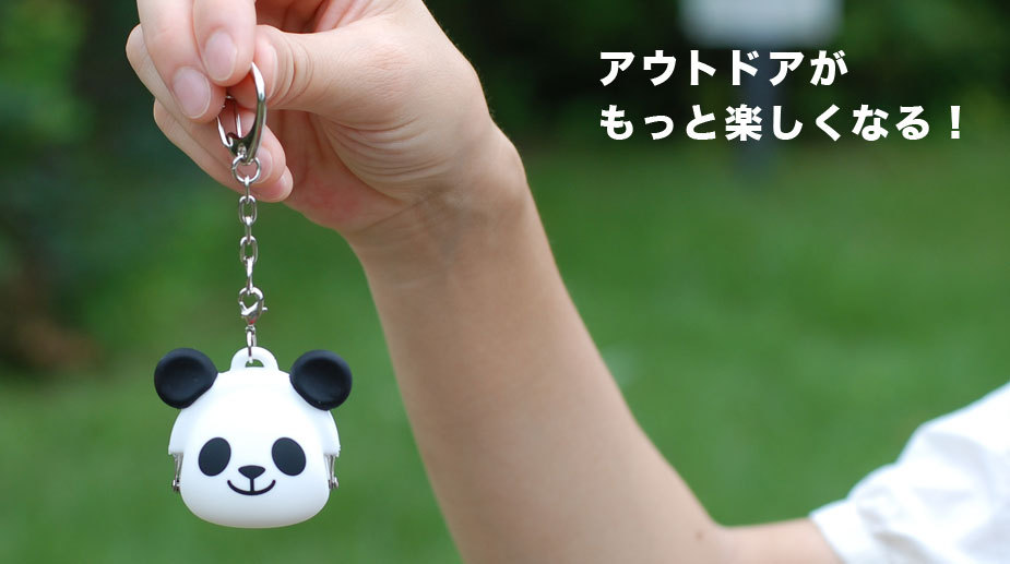 【宅配便専用商品】mimi POCHI-Bit Friends ミミポチビットフレンズ 動物 アニマル がま口 シリコン 財布 小銭入れ キーリング ストラップ キーホルダー｜osaifuyasan｜13