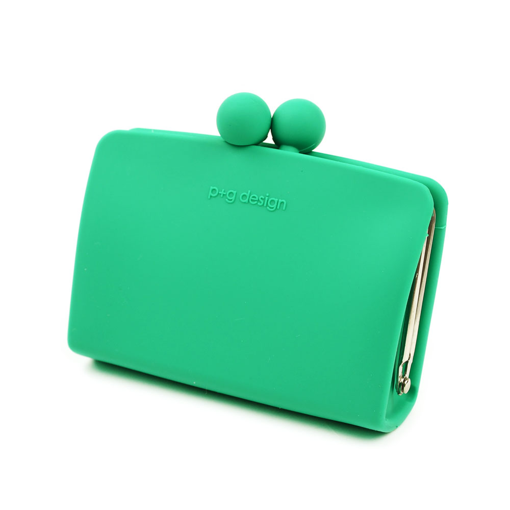 SEPA-POCHI セパポチ がま口 シリコン 財布 カードケース 名刺入れ 仕切り付き メール便送料無料 ピージーデザイン がまぐち 小物入れ  カラフル POCHI ポチ