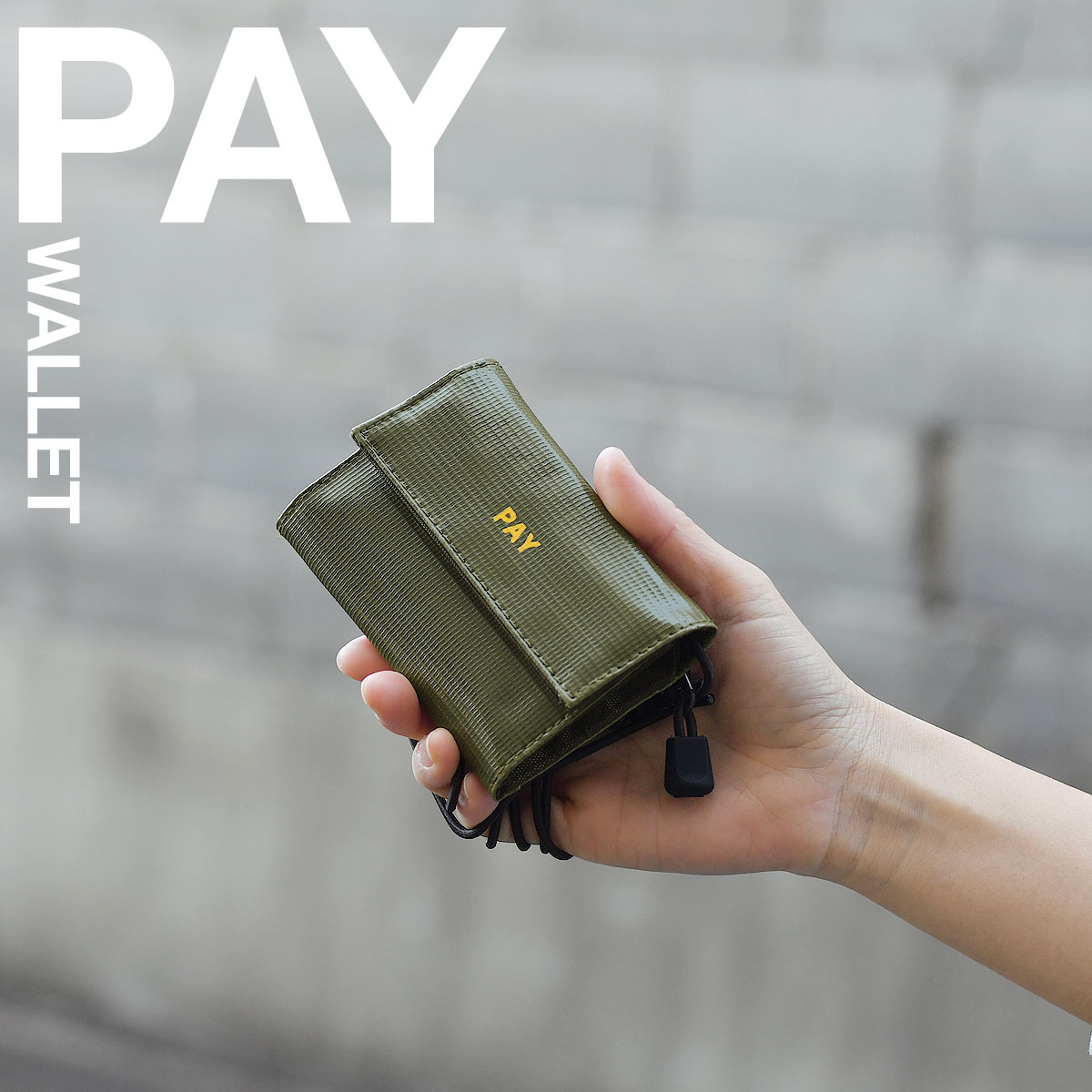 1/2 HALF TARPOLIN PAY WALLET ショルダーウォレット ミニ財布