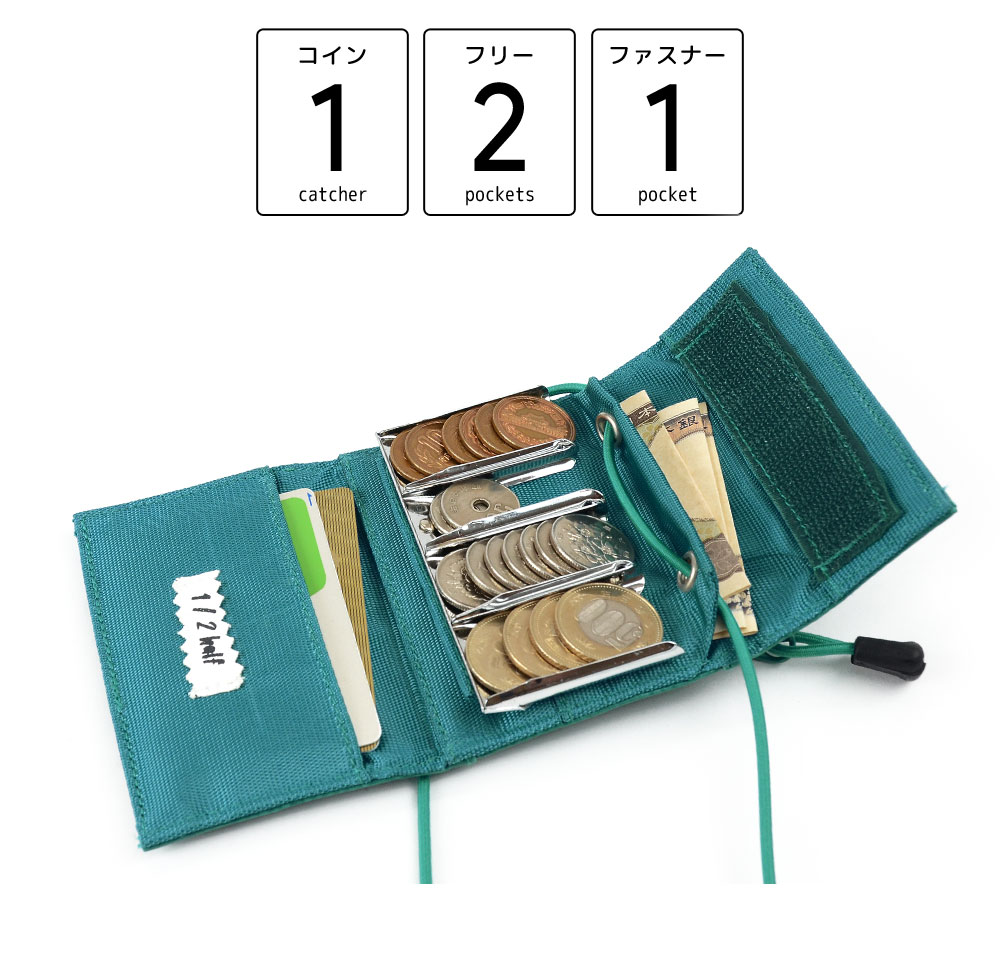 小物 1/2 HALF TARPOLIN 1ST WALLET John&Jane 1/2 HALF TARPOLIN FLY WALLET ミニ財布 ターポリン 撥水 お財布