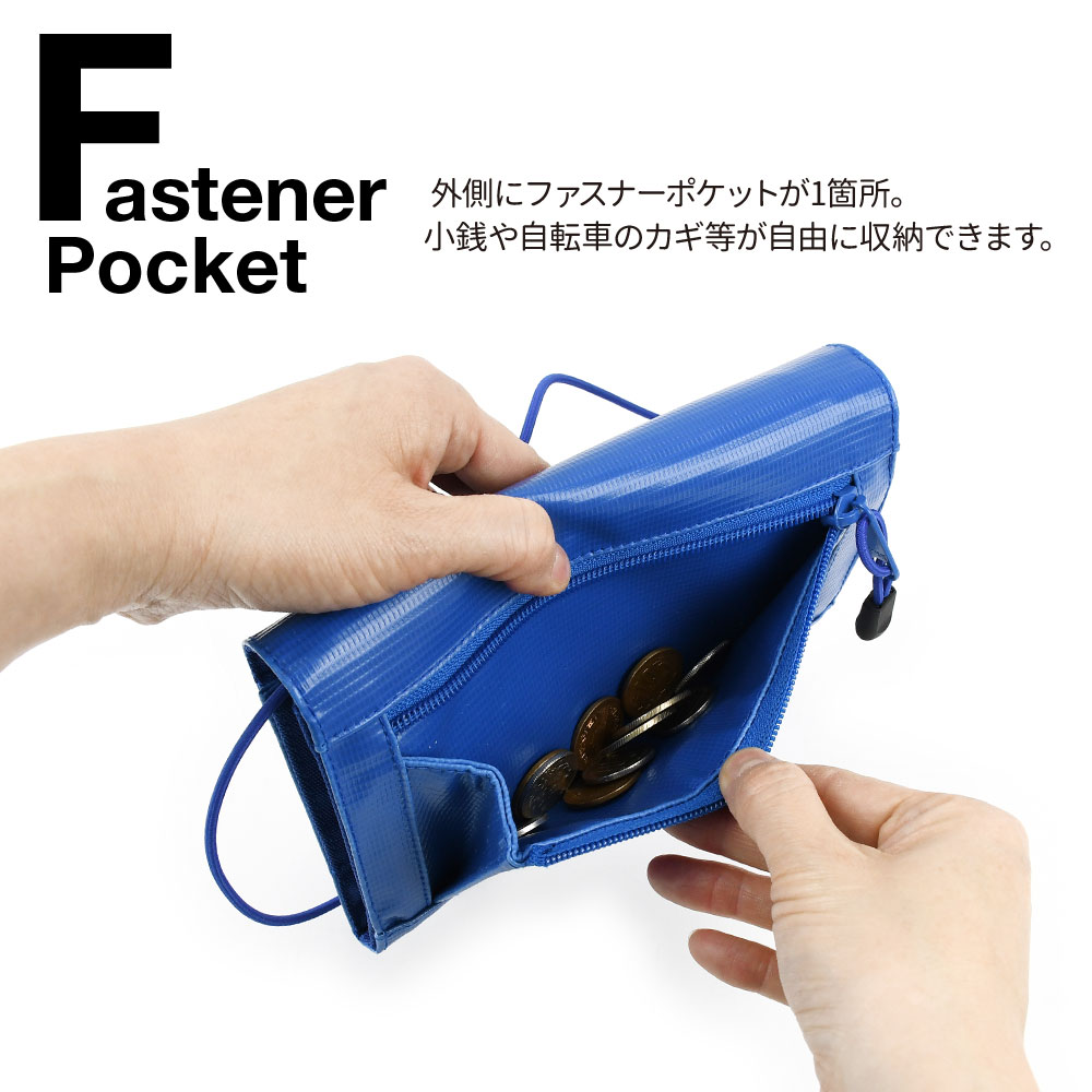 1/2 HALF TARPOLIN FLY WALLET ミニ財布 ターポリン 撥水 お財布ポーチ