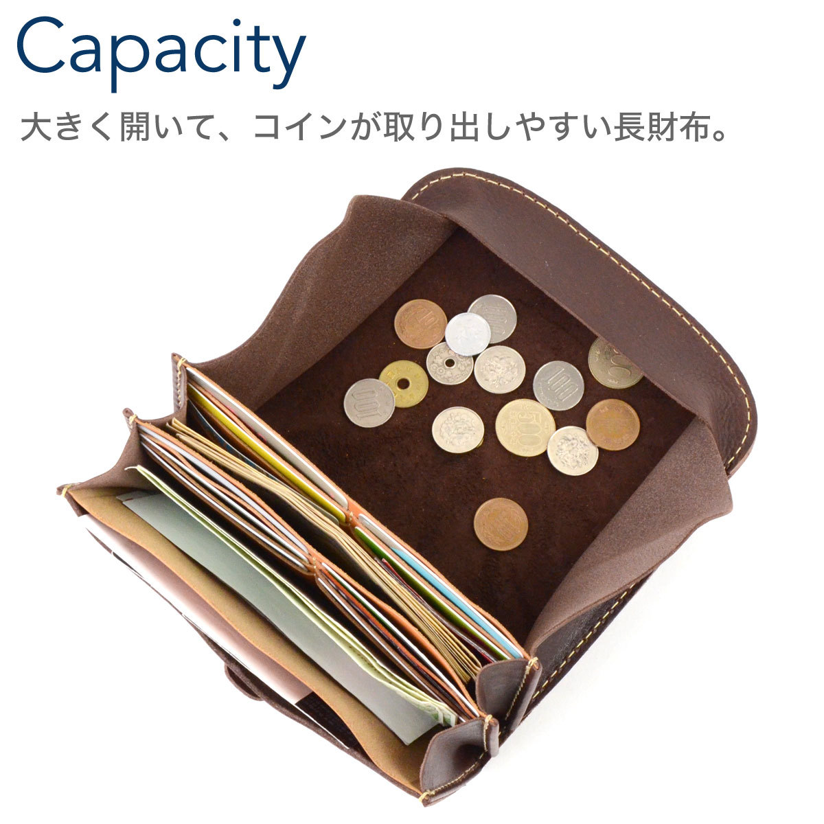 ギャルソンウォレット 日本製 長財布 栃木レザー CHAM Cham（チャム） 長財布 レディース 大容量 ギャルソン 日本製 姫路