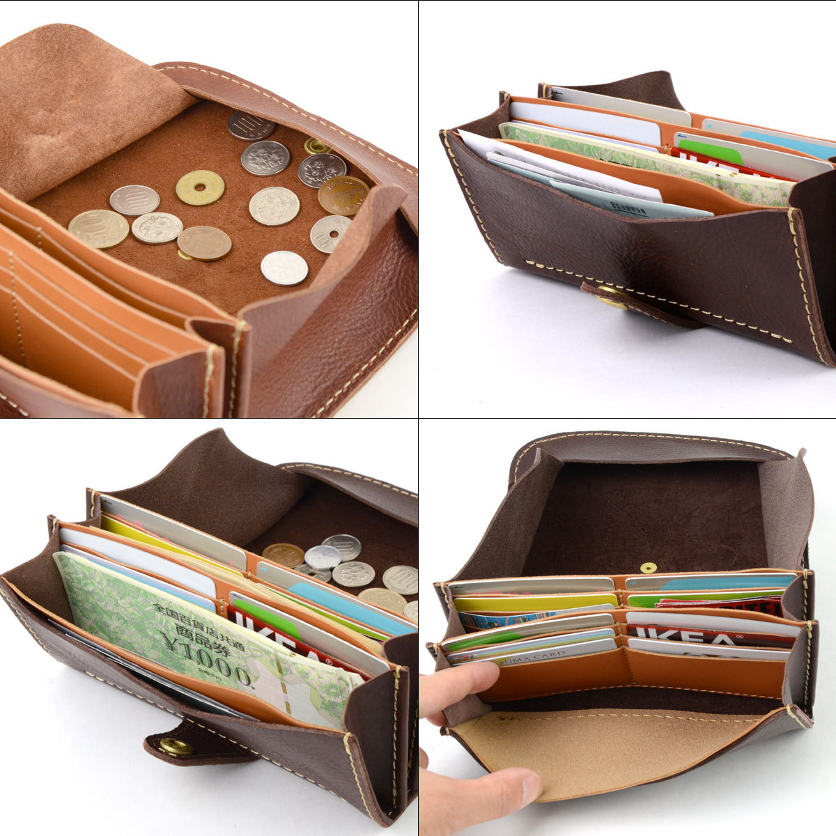 Cham チャム ギャルソンロングウォレット新品未使用 Cham（チャム） 長財布 レディース 大容量 ギャルソン 日本製 姫路