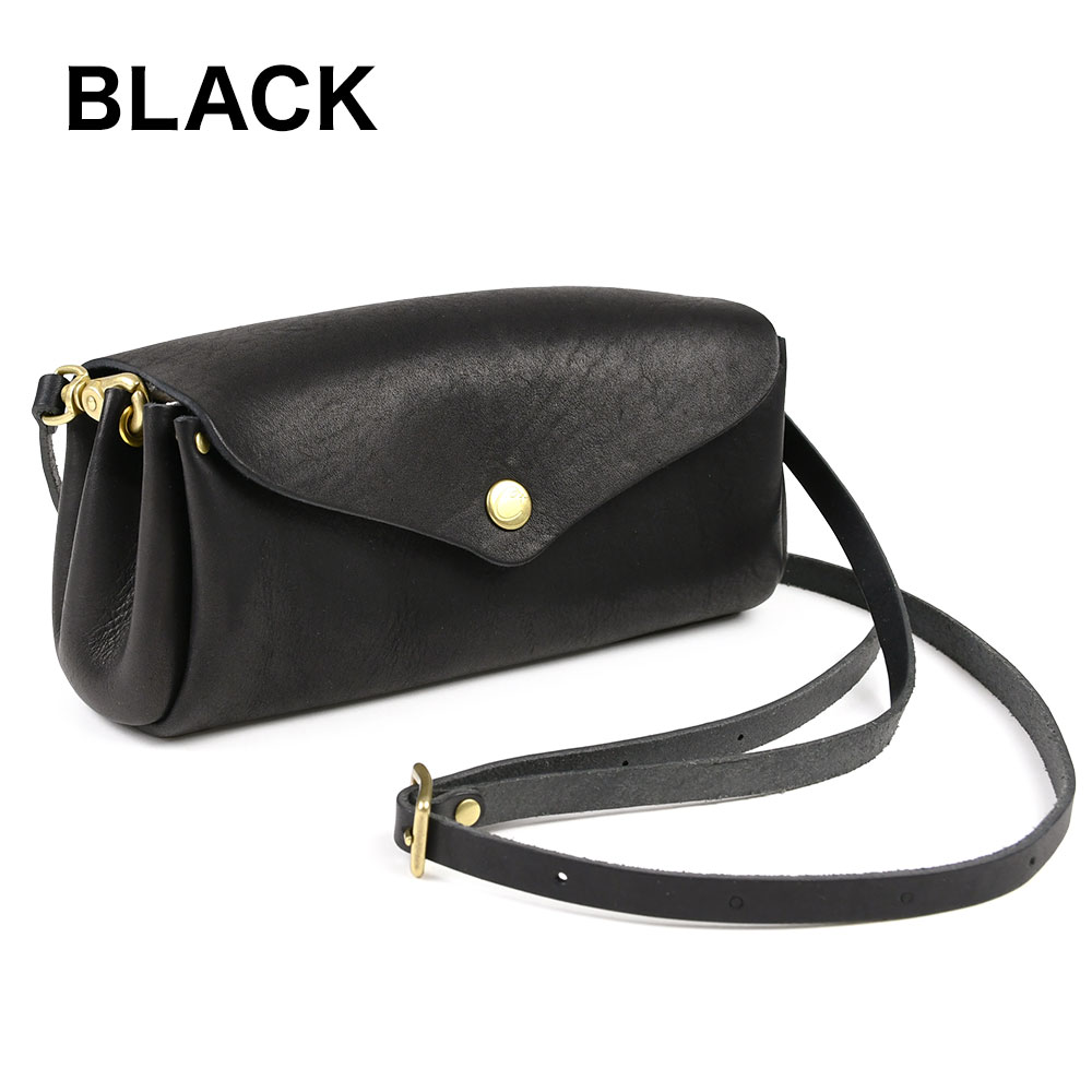 Cham（チャム） お財布ポシェット NERO ネロ ミニショルダーバッグ 広